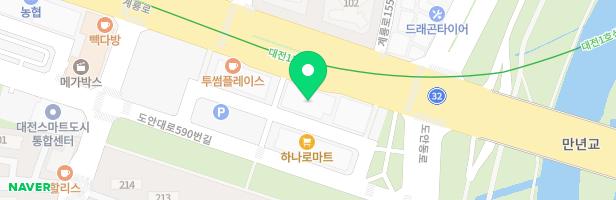 도안소아치과의원 지도 이미지