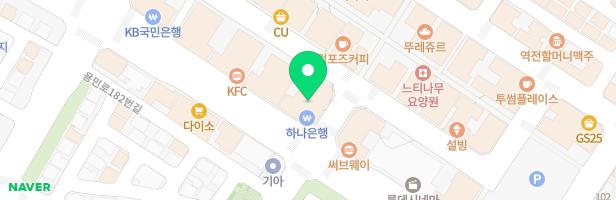 쿠우쿠우 민락점 지도 이미지