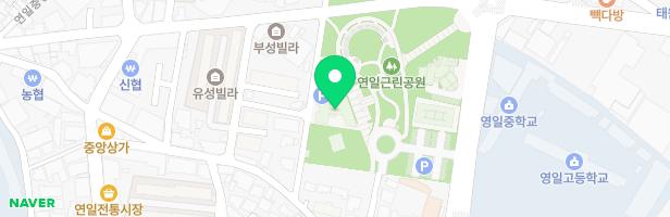 연일 근린공원 어린이놀이시설 지도 이미지