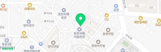 극동한신아파트 어린이놀이터 지도 이미지