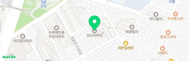 성신아파트 내 놀이시설 지도 이미지