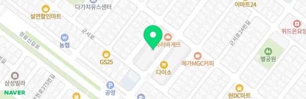 노리파크 정왕점 지도 이미지