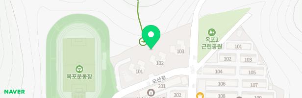 거제 옥포 자이온 더퍼스트 지도 이미지