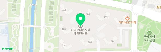 에일린의 뜰 어린이놀이터2(103동 앞 어린이놀이터) 지도 이미지