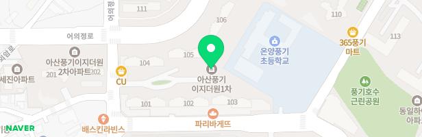 풍기 이지더원1차 어린이놀이터2 (112동 앞) 지도 이미지
