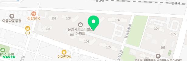 온양서희스타힐스 2놀이터(104동 앞) 지도 이미지