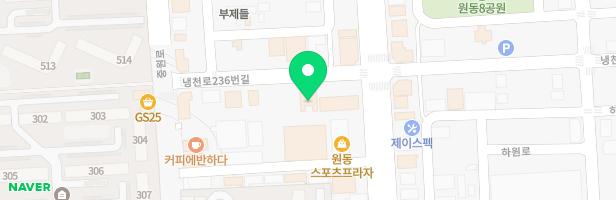 육장갈비 포항원동점 어린이 놀이시설 지도 이미지