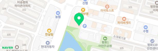 양평해장국 평화점 지도 이미지