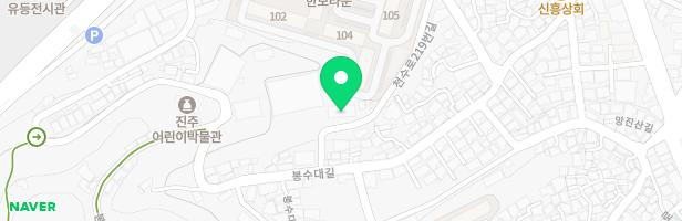 진주 월경사 어린이놀이시설 지도 이미지
