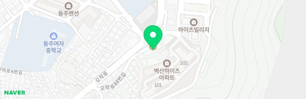 부산 천사의학교 실내놀이방 지도 이미지