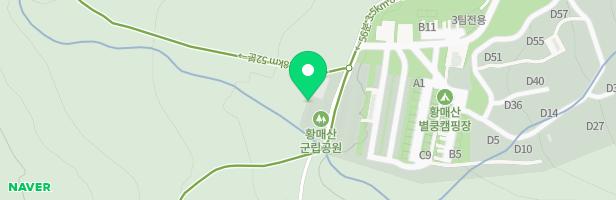 황매산 오토캠핑장 제1캠핑장 어린이놀이터 지도 이미지