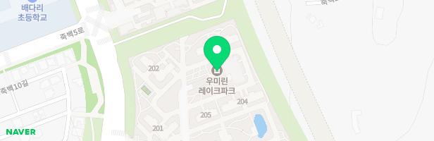 평택소사벌 우미린레이크파크 놀이터(209동 옆) 지도 이미지