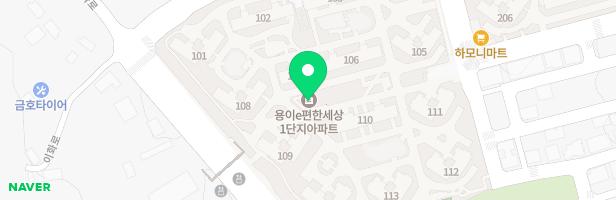 e편한세상 평택용이 108동 어린이놀이터1 지도 이미지