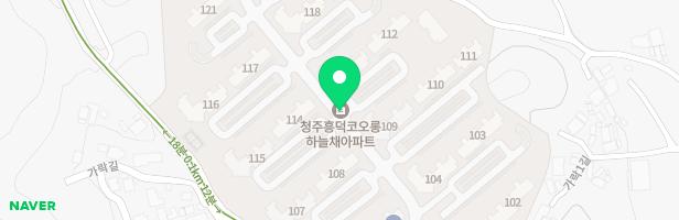 하늘채 아이사랑 어린이집 지도 이미지