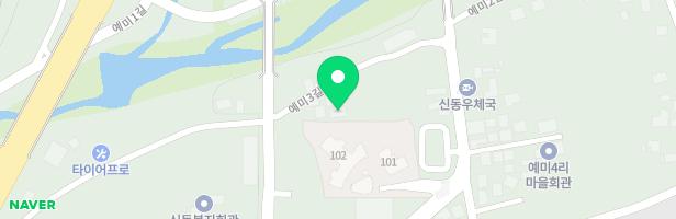 예미리 어린이공원 지도 이미지