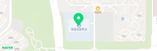 옥정초등학교 운동장 놀이시설 지도 이미지