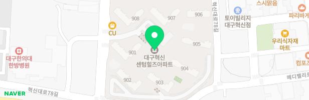 대구혁신 센텀힐즈 유아놀이터 지도 이미지