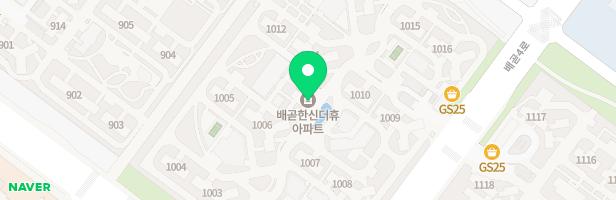 시흥배곧 한신더휴 어린이놀이터1(1014동 앞) 지도 이미지