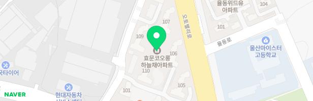 코오롱하늘채 107동 뒤 지도 이미지