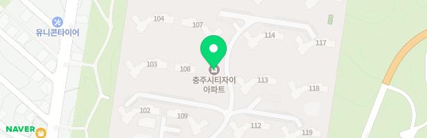중앙탑 씨티자이 아파트 제3놀이시설(117동 앞) 지도 이미지