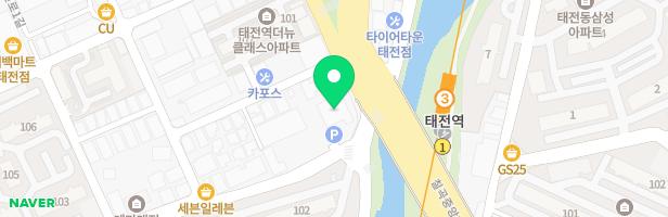 전원숯불(태전점) 지도 이미지