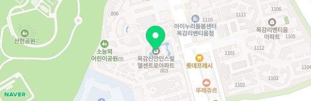 시흥목감 신안인스빌 키즈룸 지도 이미지