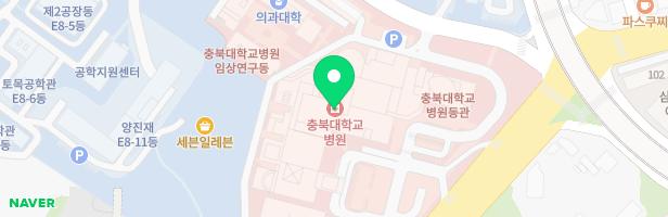 충북대학교병원 사랑누리어린이집 지도 이미지