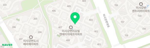 미사강변리슈빌 어린이놀이터 (408동앞) 지도 이미지