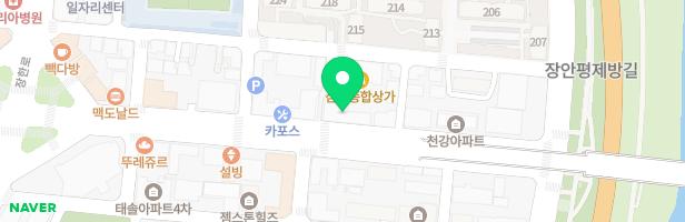 봉봉키즈 장안점 지도 이미지