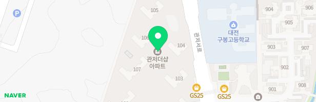 관저더샵키즈카페 지도 이미지