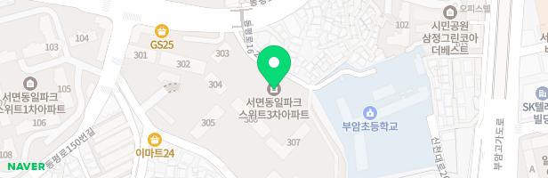 동일파크스위트 3차 302동 뒤 어린이놀이터-1 지도 이미지