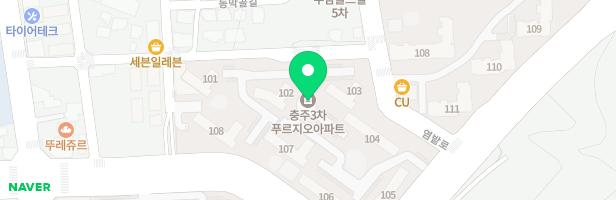 용산 푸르지오 3차 제3놀이시설(108동 앞) 지도 이미지