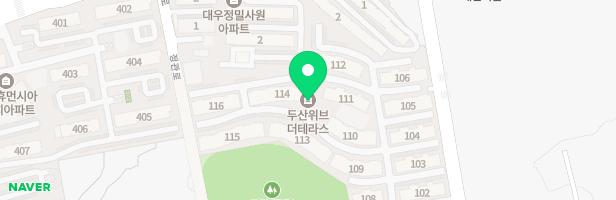 정관 두산위브 더 테라스 어린이놀이터(110동, 111동 사이) 지도 이미지