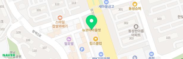 (주)이키즈랜드 평택점 지도 이미지