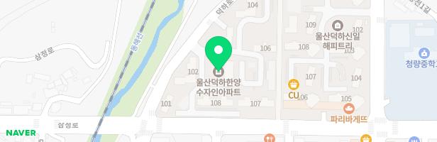 한양 수자인아파트 관리동 앞 어린이3놀이터 지도 이미지