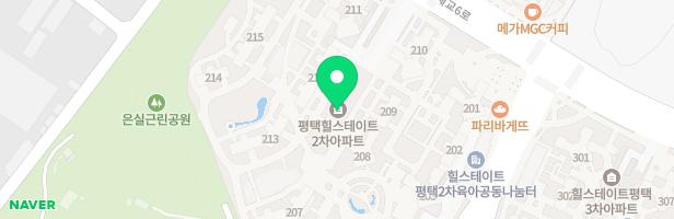 평택 힐스테이트 2차 207동앞 어린이놀이터 2 지도 이미지