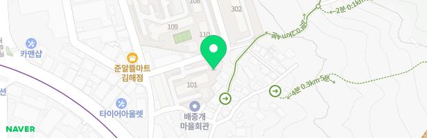 청솔2차아파트 101동 옆 놀이시설 지도 이미지