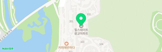 힐스테이트 광교 101동 옆 어린이놀이터1 지도 이미지