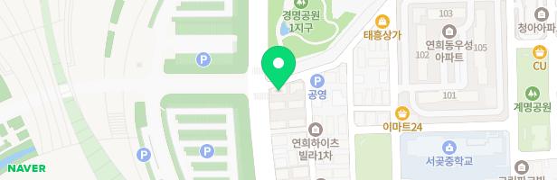 인천서구 경명공원 놀이시설물 지도 이미지