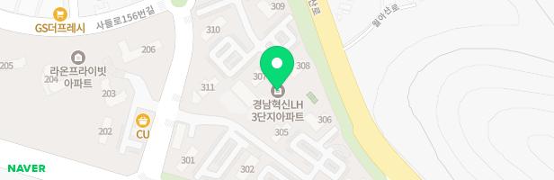 혁신도시LH3단지아파트 내 304동 앞 어린이놀이터 2 지도 이미지