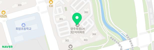 옥정 3단지 아파트 어린이놀이터 2(302동 뒤 놀이시설) 지도 이미지
