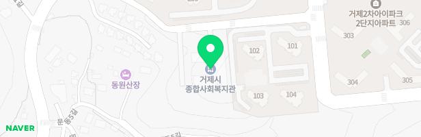 거제 아이파크 어린이공원 물놀이장 지도 이미지