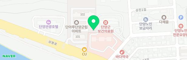 단양군립임대아파트 어린이 놀이터 지도 이미지