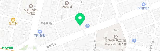 침산교회 놀이시설 지도 이미지