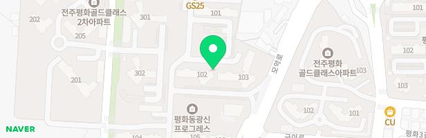 광신프로그레스 아파트 101동 앞 놀이시설 지도 이미지