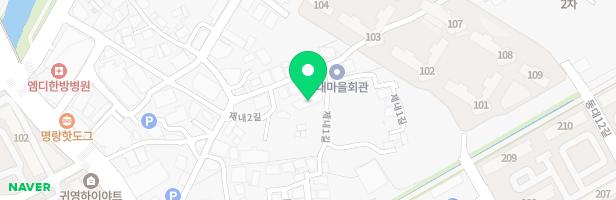 새싹몬테소리 어린이집 지도 이미지