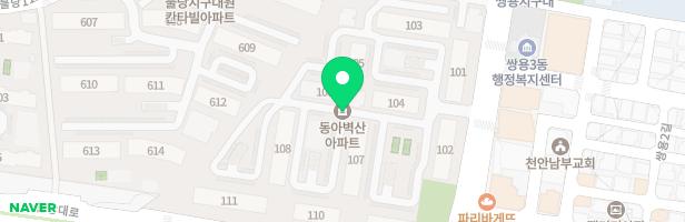 용암마을아파트단지 내 106동 앞 어린이놀이시설 지도 이미지