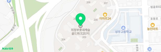 의정부롯데캐슬골드파크2단지 204동 앞 어린이놀이터2 지도 이미지