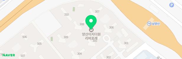 양산이지더원리버포레 키즈룸 내 어린이놀이시설 지도 이미지