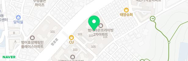 범어라온프라이빗2차아파트 어린이놀이터(105동 뒤) 지도 이미지